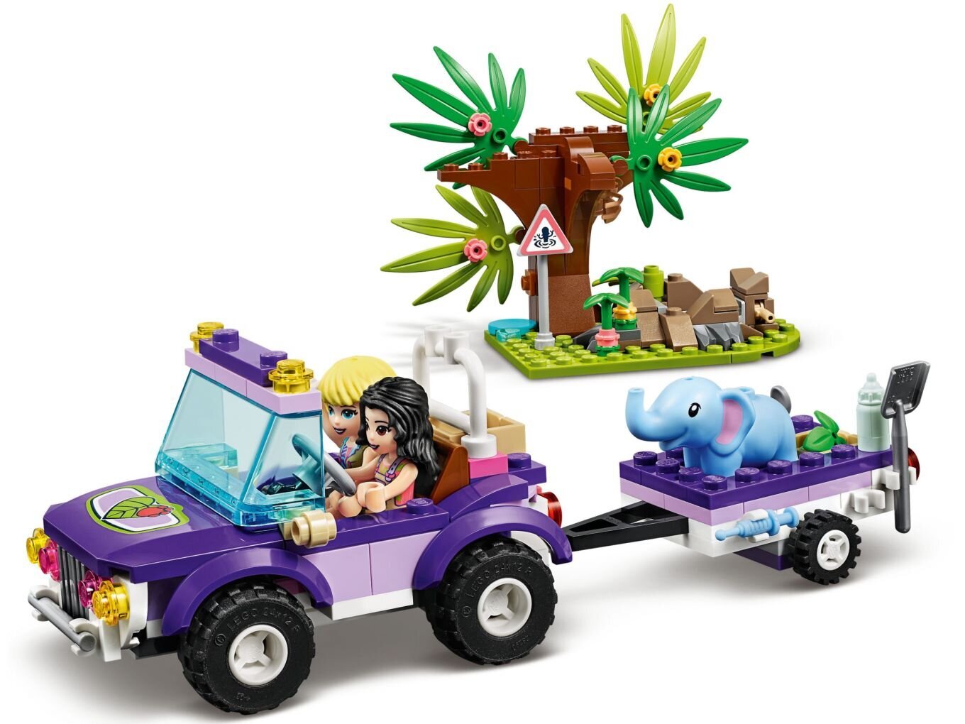 41421 LEGO® Friends Drambliuko gelbėjimas džiunglėse kaina ir informacija | Konstruktoriai ir kaladėlės | pigu.lt