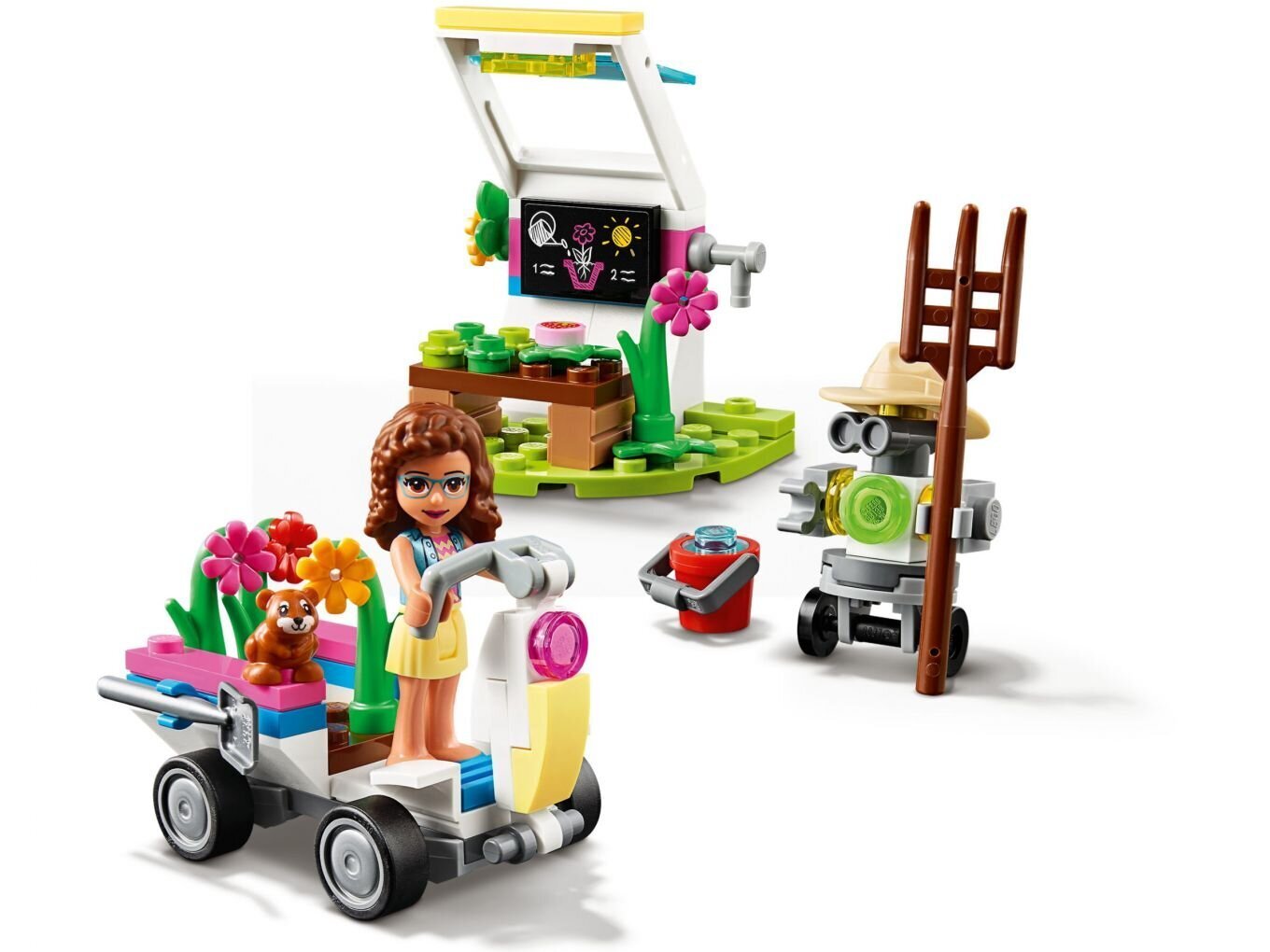 41425 LEGO® Friends Olivia gėlynas цена и информация | Konstruktoriai ir kaladėlės | pigu.lt