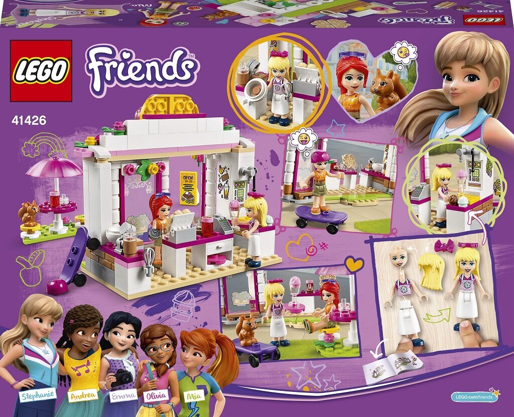 41426 LEGO® Friends Hartleiko miesto parko kavinė kaina ir informacija | Konstruktoriai ir kaladėlės | pigu.lt