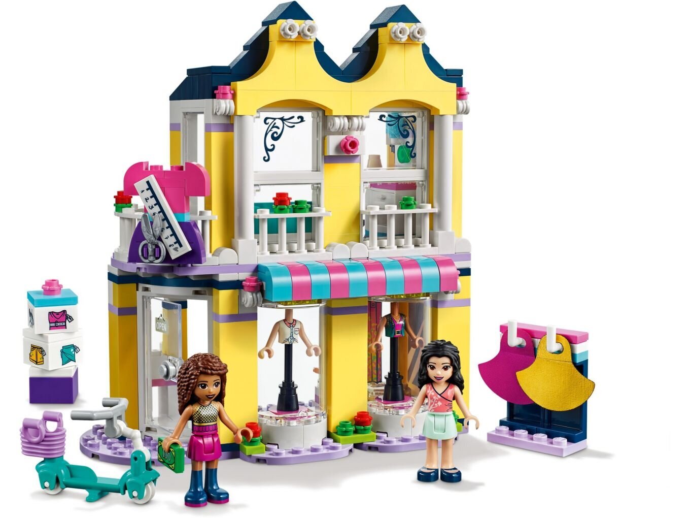 41427 LEGO® Friends Emma drabužių parduotuvė kaina ir informacija | Konstruktoriai ir kaladėlės | pigu.lt