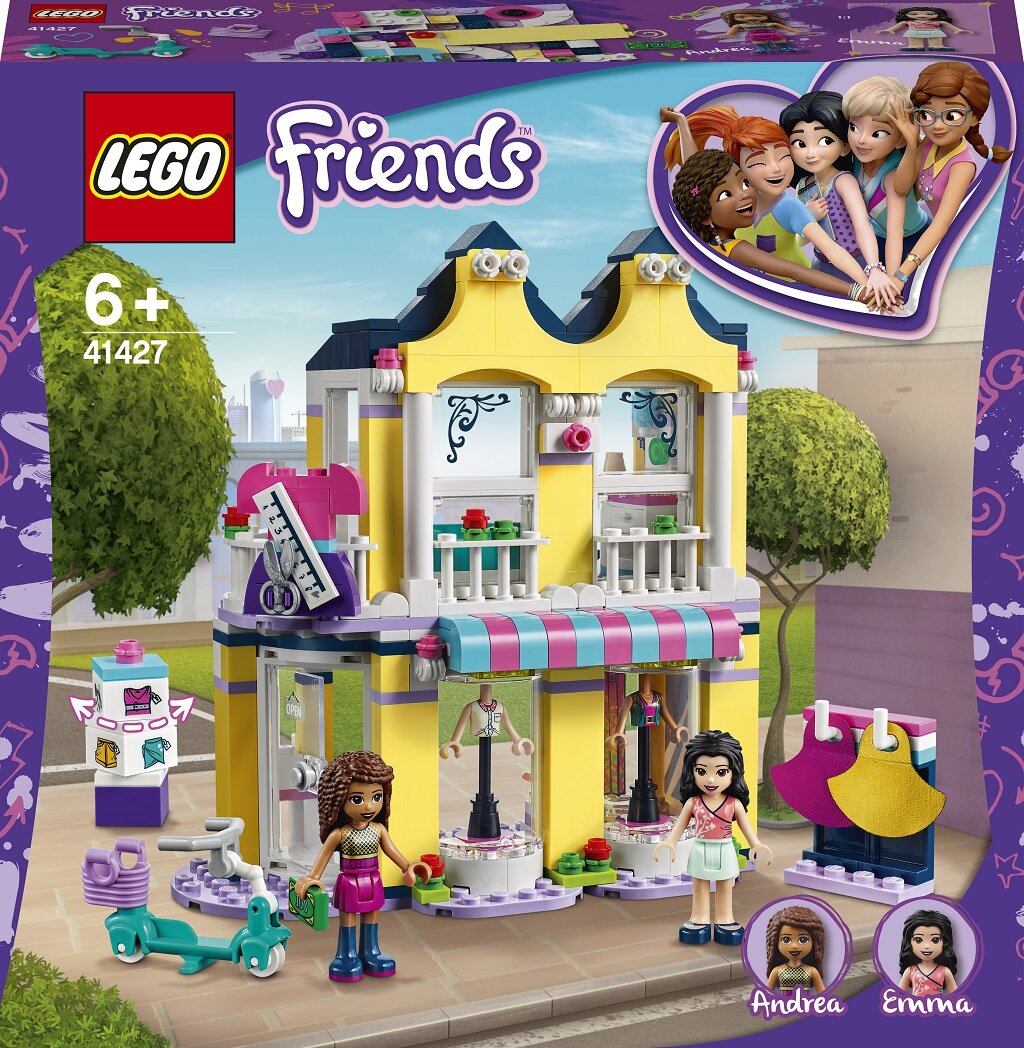 41427 LEGO® Friends Emma drabužių parduotuvė kaina | pigu.lt