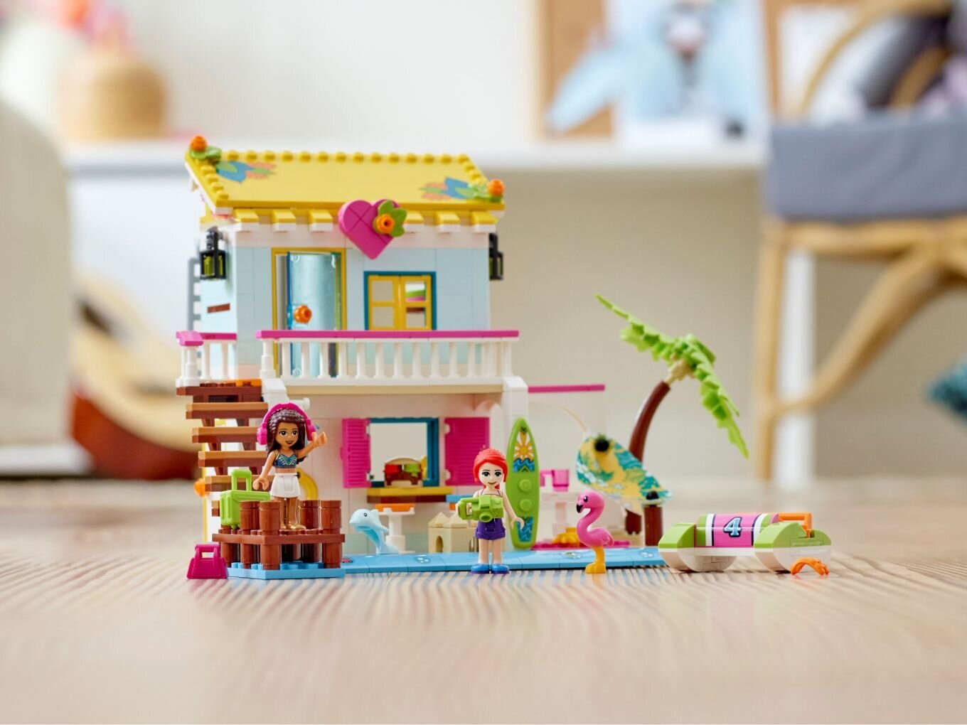 41428 LEGO® Friends Paplūdimio namelis kaina ir informacija | Konstruktoriai ir kaladėlės | pigu.lt