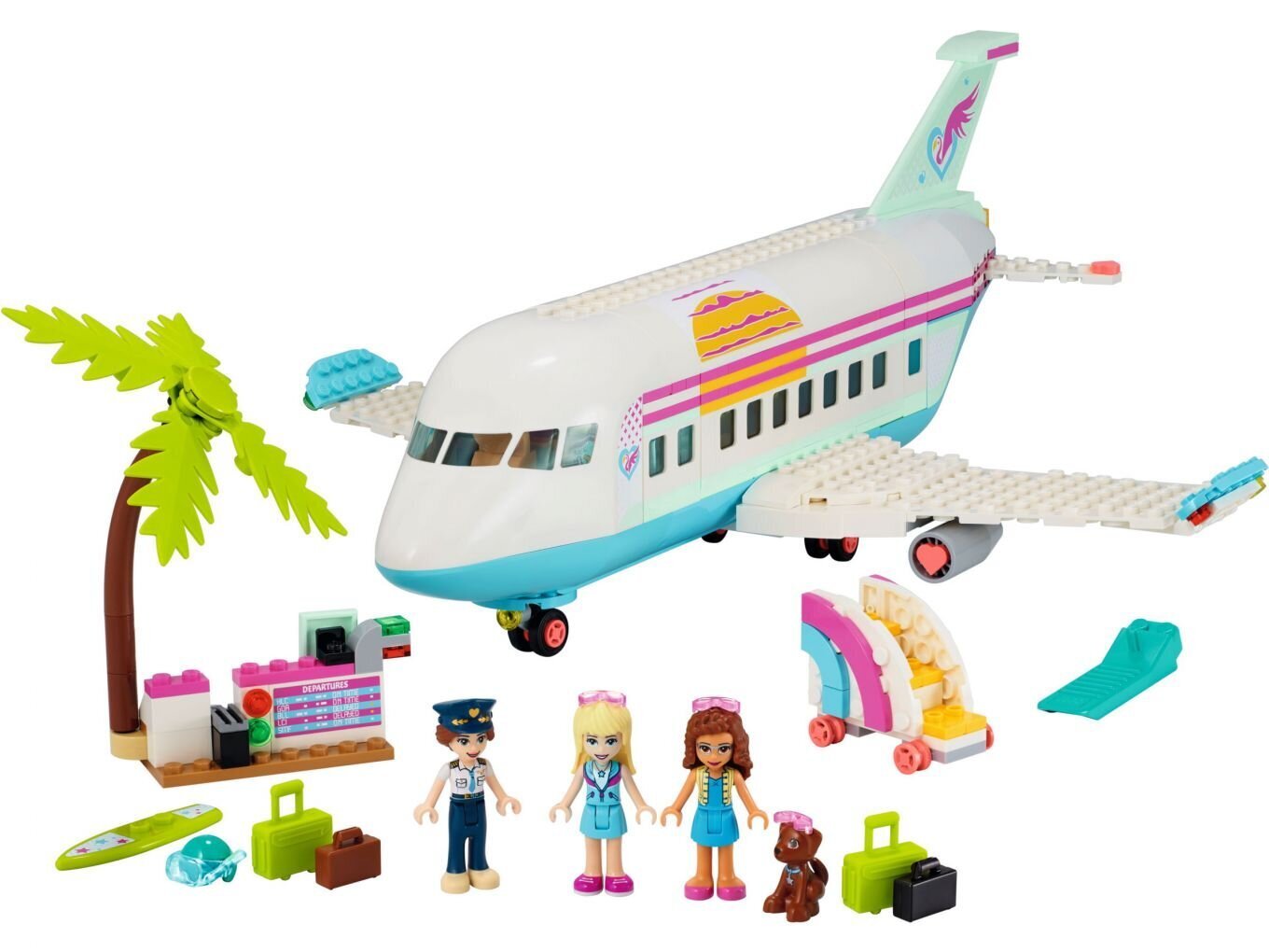 41429 LEGO® Friends Hartleiko miesto lėktuvas kaina ir informacija | Konstruktoriai ir kaladėlės | pigu.lt
