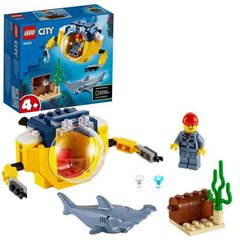 60263 LEGO® City Oceans океаническая мини-подводная лодка цена и информация | Конструкторы и кубики | pigu.lt