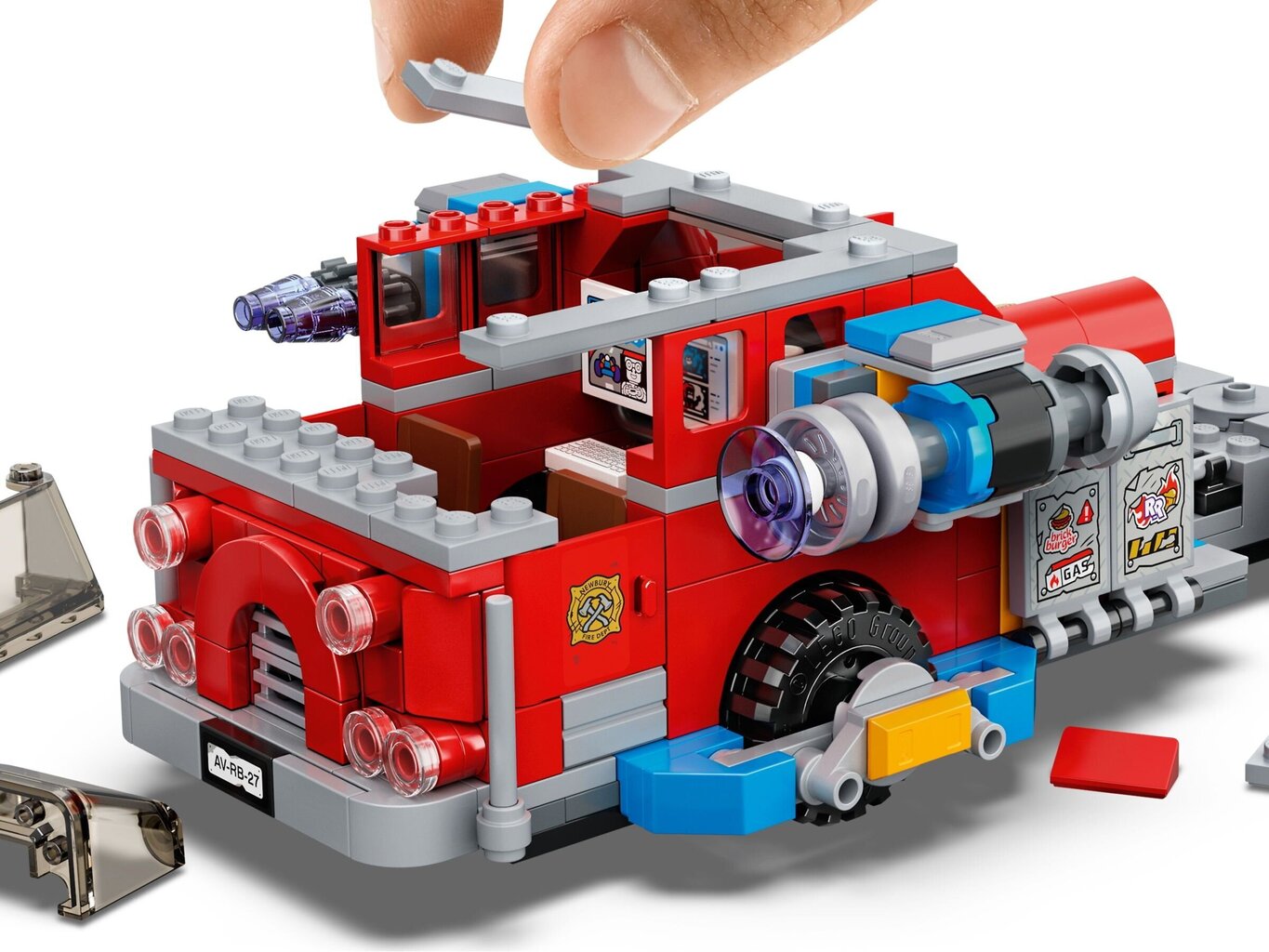 70436 LEGO® Hidden Side Vaiduoklių ugniagesių automobilis 3000 цена и информация | Konstruktoriai ir kaladėlės | pigu.lt