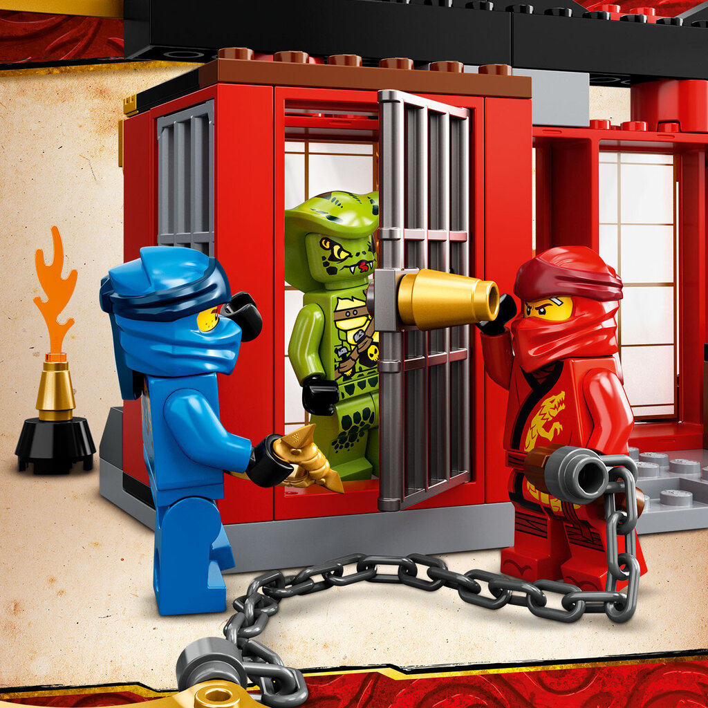 71703 LEGO® NINJAGO Audros kovotojo mūšis kaina ir informacija | Konstruktoriai ir kaladėlės | pigu.lt