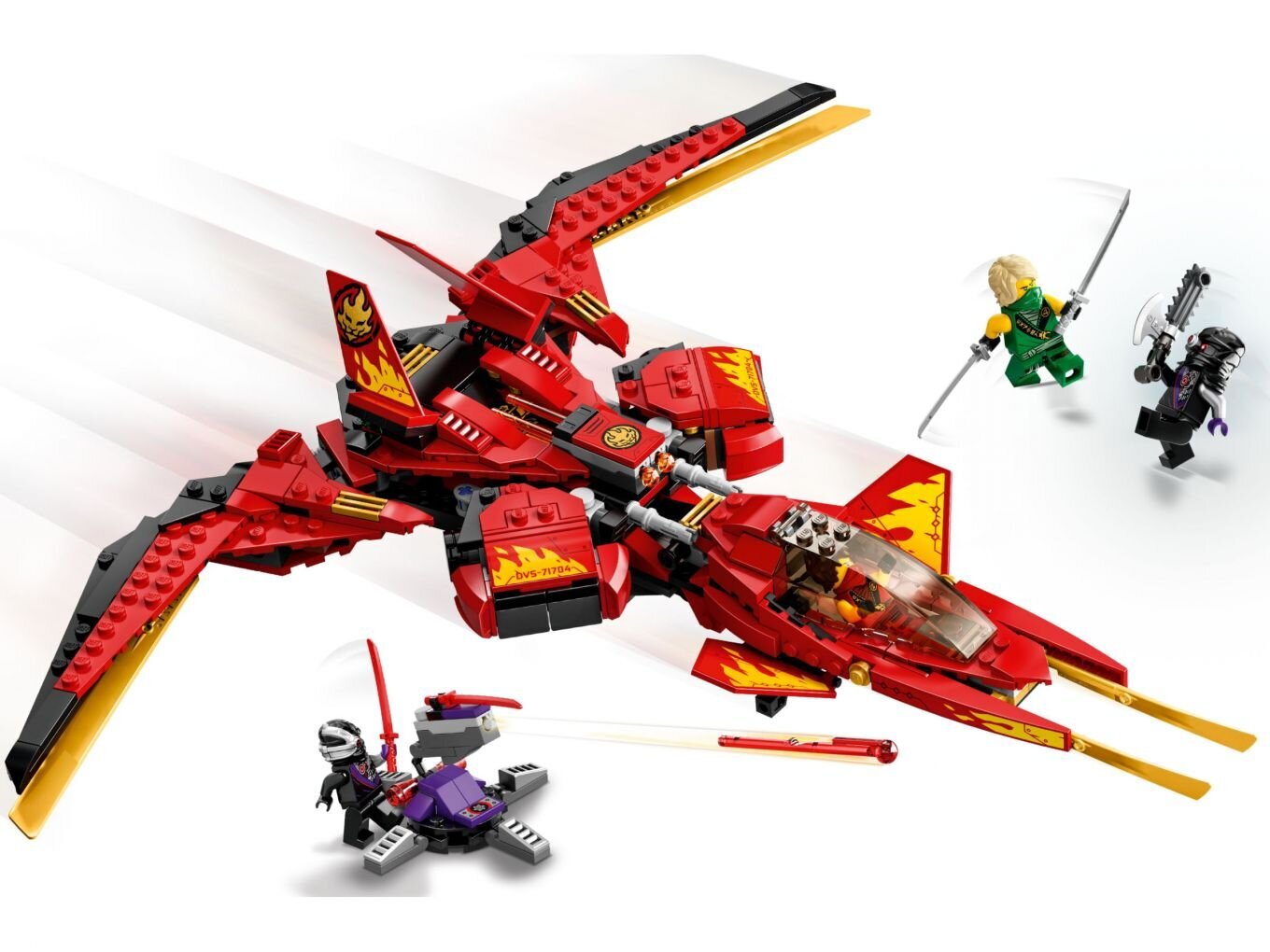 71704 LEGO® NINJAGO Kai kovotojas kaina ir informacija | Konstruktoriai ir kaladėlės | pigu.lt