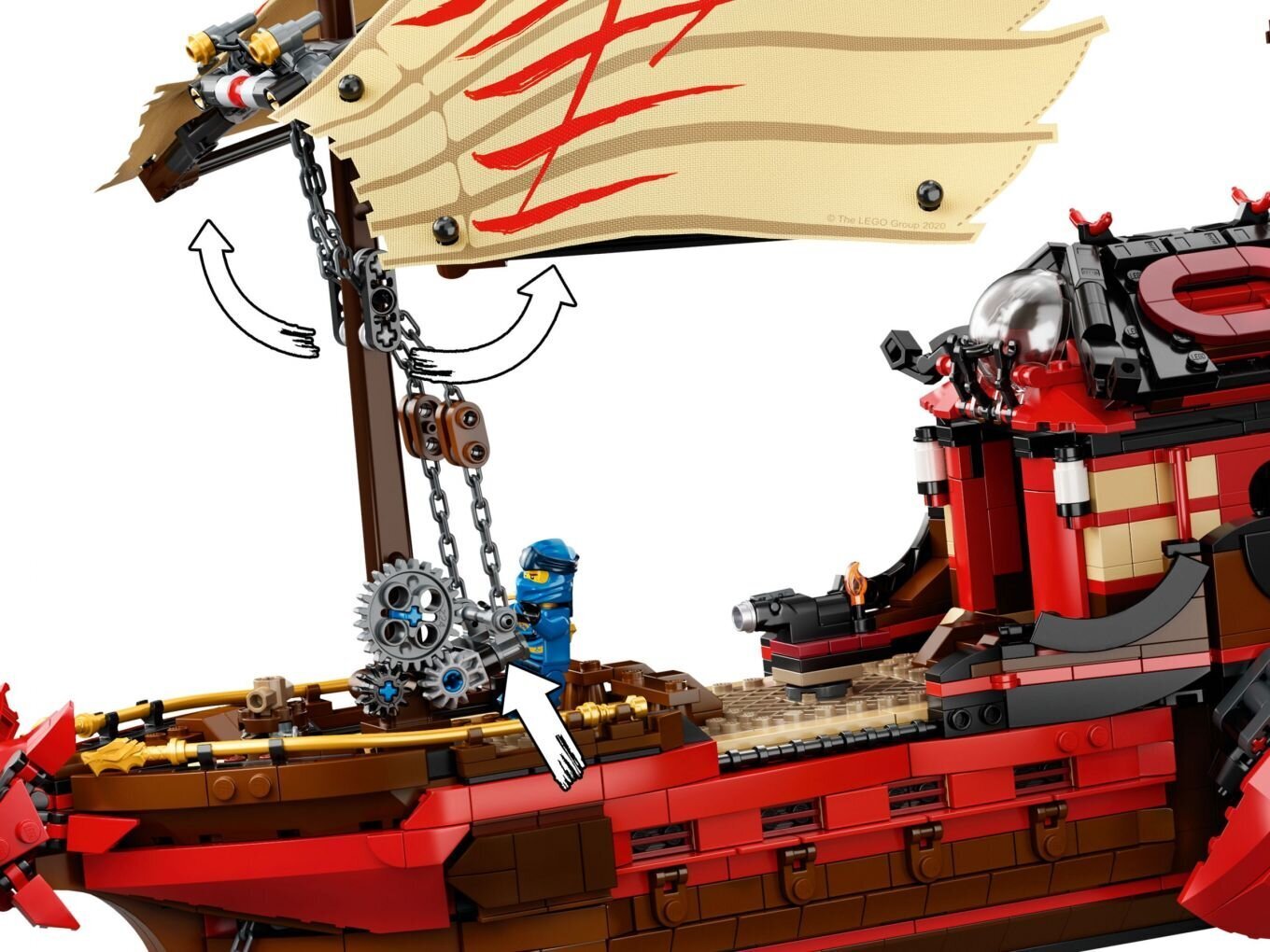 71705 LEGO® NINJAGO Likimo dovana kaina ir informacija | Konstruktoriai ir kaladėlės | pigu.lt