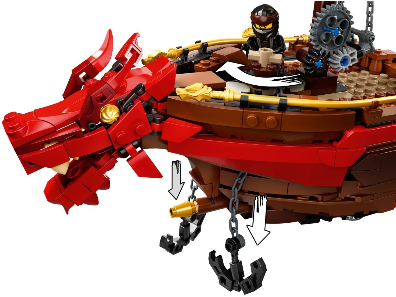 71705 LEGO® NINJAGO Likimo dovana kaina ir informacija | Konstruktoriai ir kaladėlės | pigu.lt