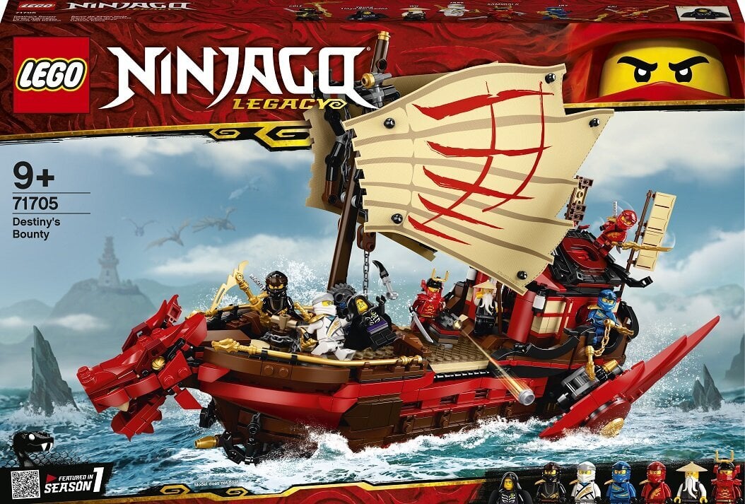 71705 LEGO® NINJAGO Likimo dovana kaina ir informacija | Konstruktoriai ir kaladėlės | pigu.lt