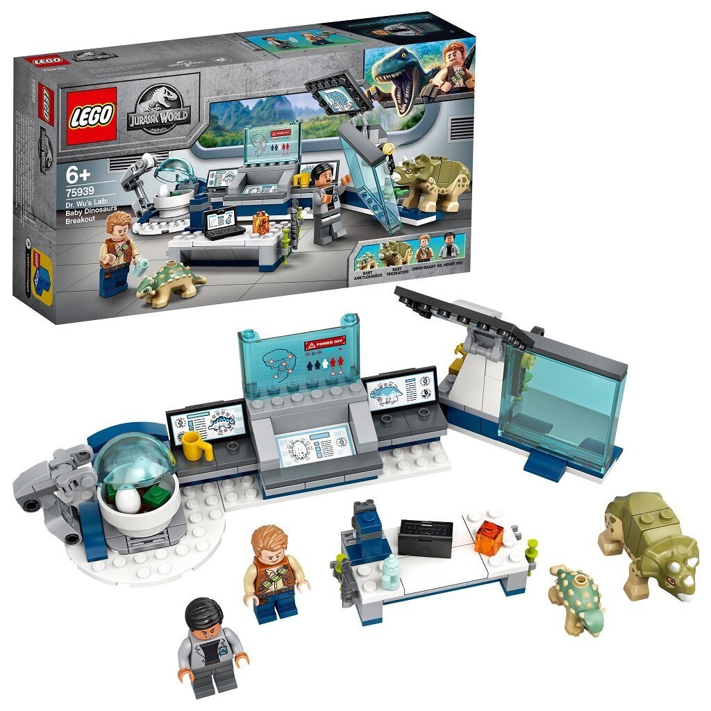 75939 LEGO® Jurassic World Dinozauriukų pabėgimas kaina ir informacija | Konstruktoriai ir kaladėlės | pigu.lt