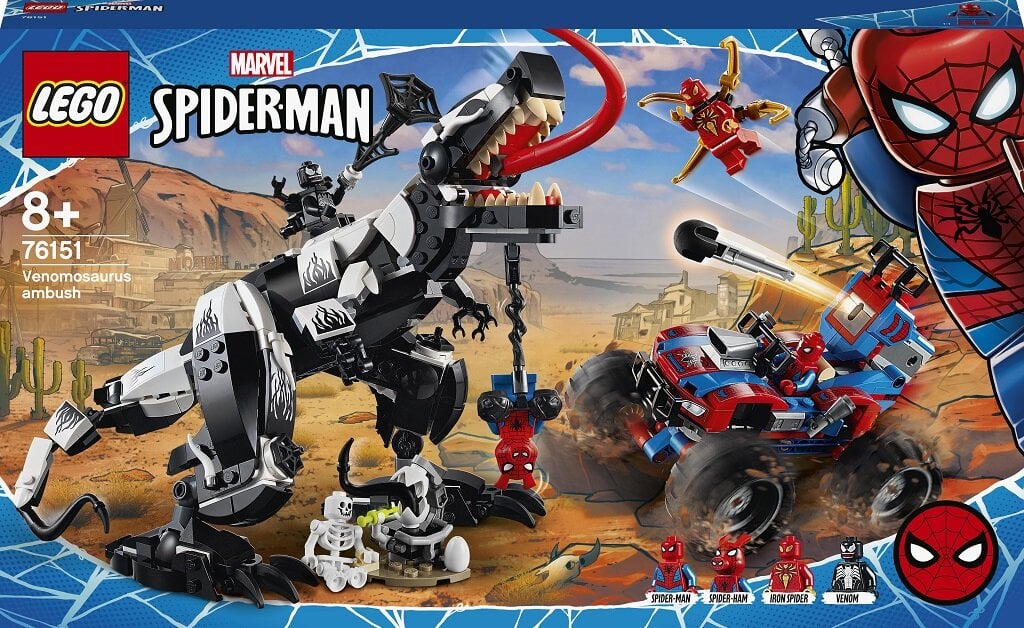 76151 LEGO® Marvel Super Heroes Человек-Паук Засада на Веномозавра цена |  pigu.lt