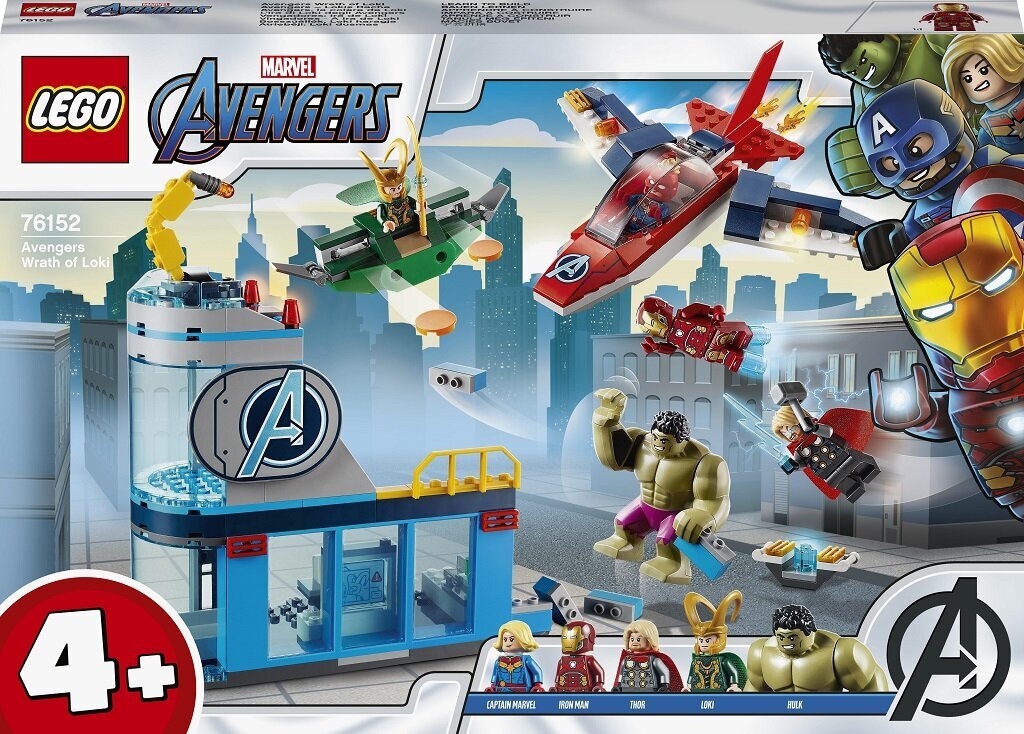 76152 LEGO® Super Heroes Keršytojų Lokio kerštas kaina ir informacija | Konstruktoriai ir kaladėlės | pigu.lt