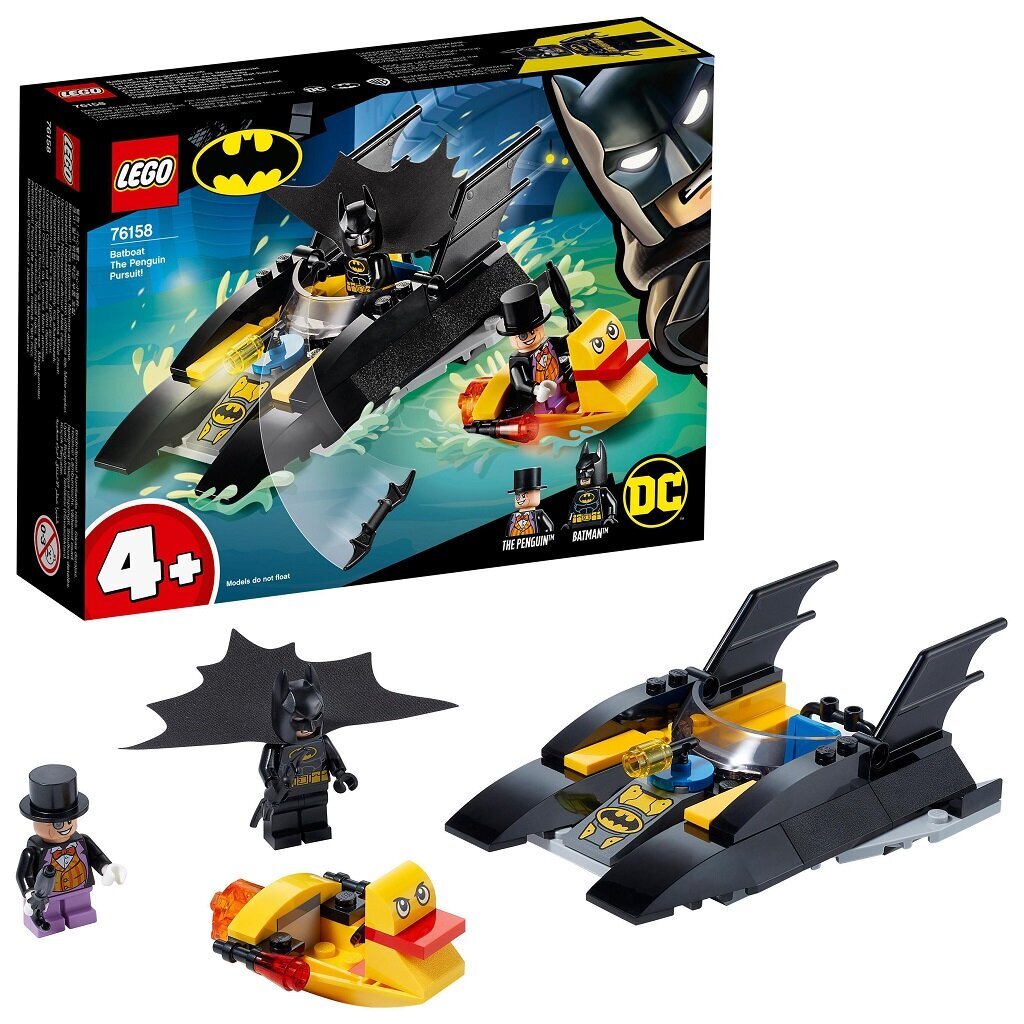 76158 LEGO® DC Comics Super Heroes Погоня за Пингвином на Бэткатере цена |  pigu.lt