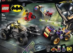 76159 LEGO® DC Comics Super Heroes Побег Джокера на трицикле цена и информация | Конструкторы и кубики | pigu.lt