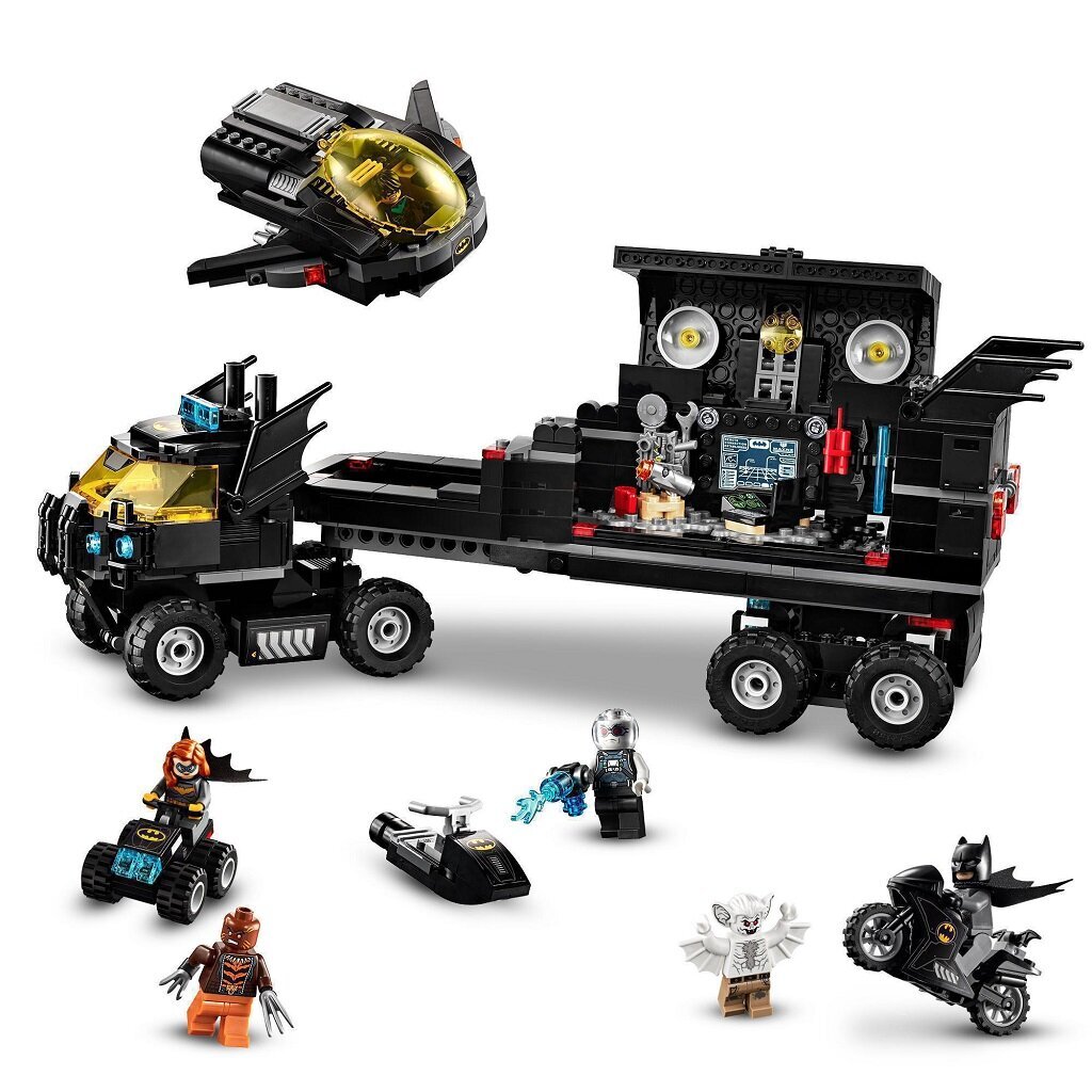 76160 LEGO® Super Heroes Mobilioji šikšnosparnio bazė цена и информация | Konstruktoriai ir kaladėlės | pigu.lt