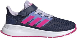 Adidas Обувь для девочек Runfalcon C Blue Pink цена и информация | Детская спортивная обувь | pigu.lt