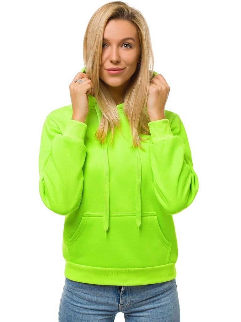 Džemperis su gobtuvu moterims Molin, žalias kaina ir informacija | Džemperiai moterims | pigu.lt