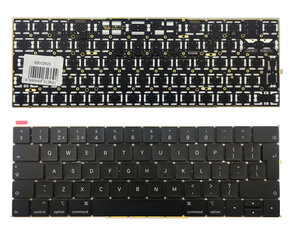 Keyboard Apple MacBook Pro 13" A1706; MacBook Pro 15" A1707 Touch Bar UK. цена и информация | Аксессуары для компонентов | pigu.lt