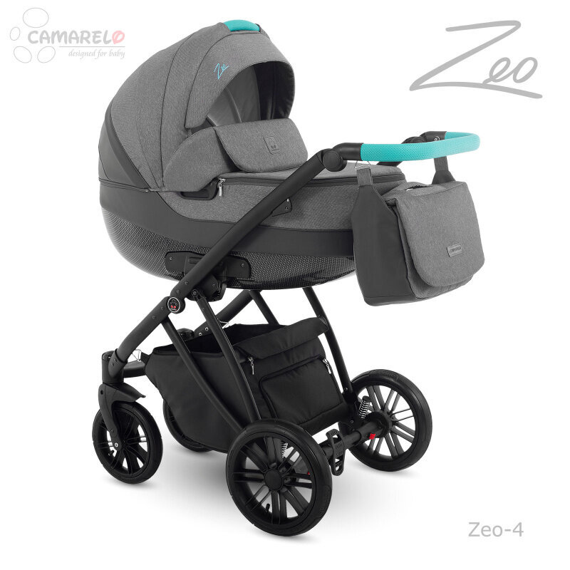 Universalus 3in1 vežimėlis Camarelo Zeo, ZEO-04 kaina ir informacija | Vežimėliai | pigu.lt