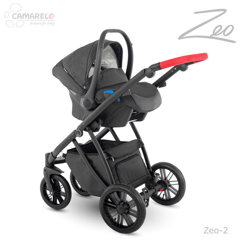 Universalus 3in1 vežimėlis Camarelo Zeo, ZEO-02 kaina ir informacija | Vežimėliai | pigu.lt