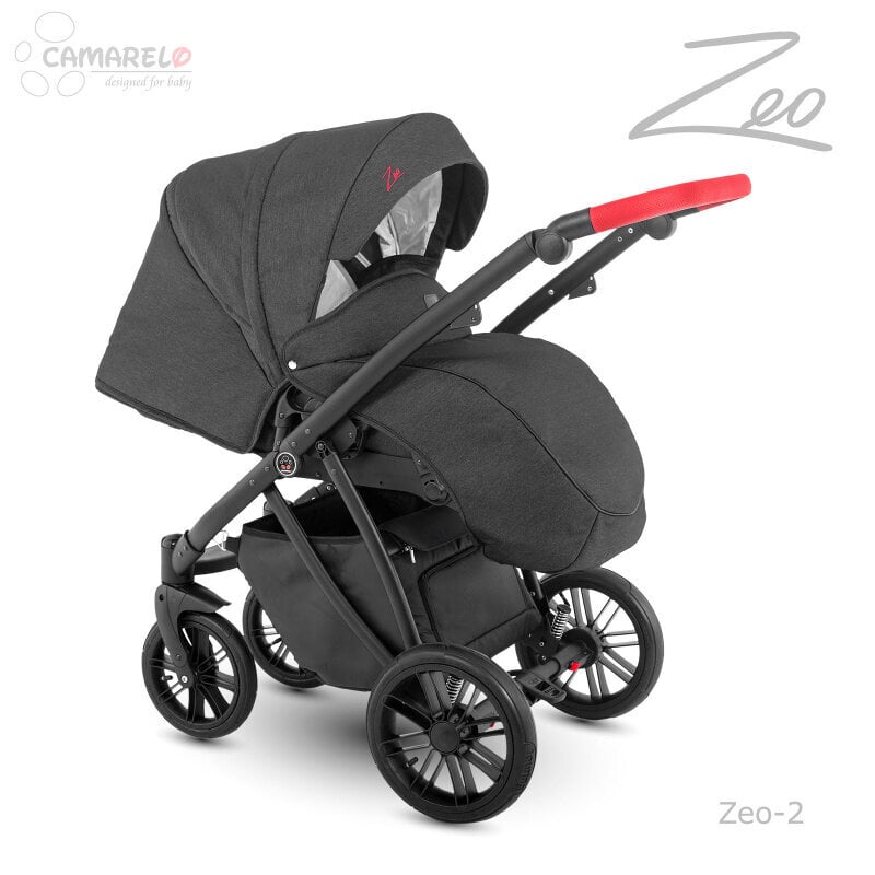 Universalus 3in1 vežimėlis Camarelo Zeo, ZEO-02 kaina ir informacija | Vežimėliai | pigu.lt