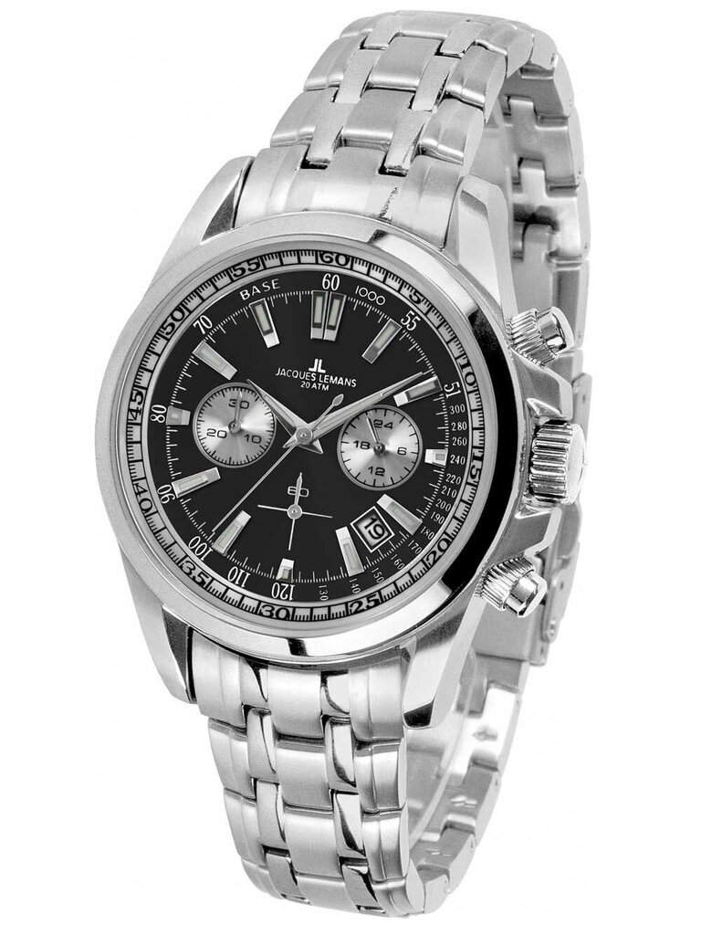 Vyriškas laikrodis Jacques Lemans 1-1117.1EN цена и информация | Vyriški laikrodžiai | pigu.lt