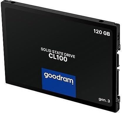 GOODRAM SSDPR-CL100-120-G3 kaina ir informacija | Vidiniai kietieji diskai (HDD, SSD, Hybrid) | pigu.lt