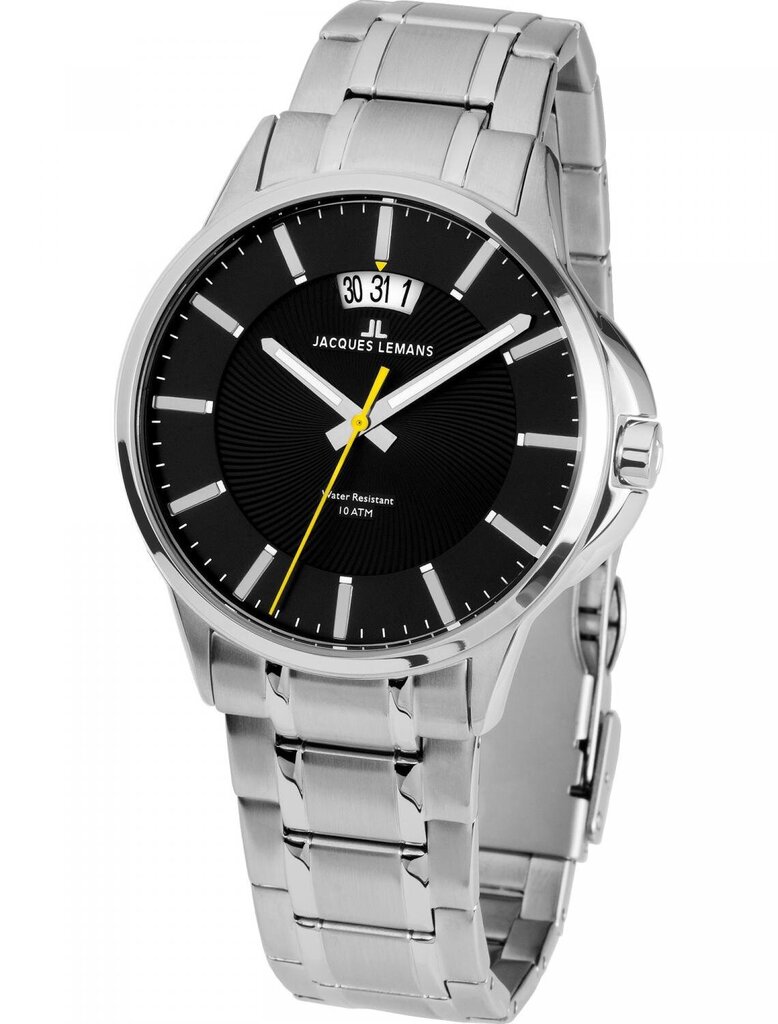 Vyriškas laikrodis Jacques Lemans 1-1540D цена и информация | Vyriški laikrodžiai | pigu.lt