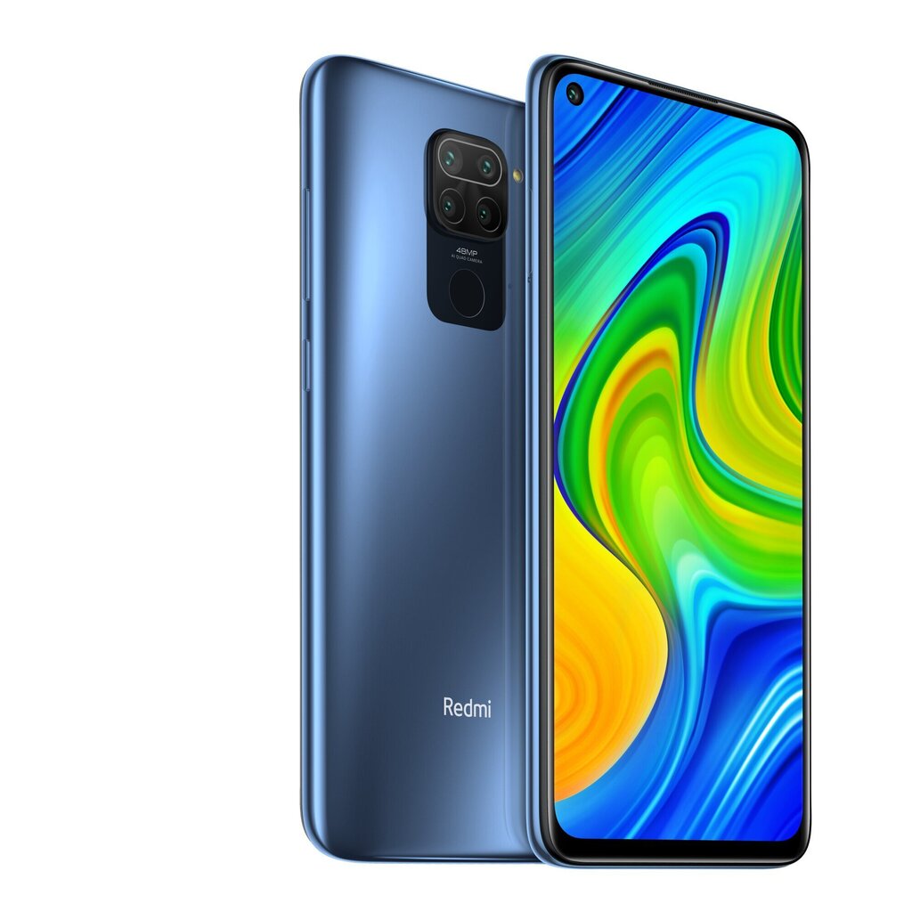 Xiaomi Redmi Note 9, 128 GB, Dual SIM, Grey kaina ir informacija | Mobilieji telefonai | pigu.lt