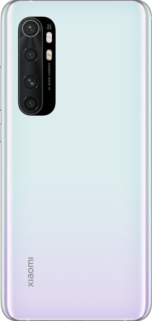 Xiaomi Mi Note 10 Lite, 64 GB, Dual SIM, White kaina ir informacija | Mobilieji telefonai | pigu.lt