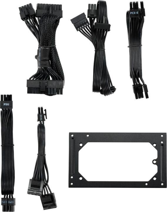 Fractal Design FD-PSU-ION-SFX-500G-BK-EU kaina ir informacija | Maitinimo šaltiniai (PSU) | pigu.lt