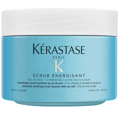 Скраб для кожи головы Kerastase Fusio Scrub Energisant, 250 мл цена и информация | Средства для укрепления волос | pigu.lt