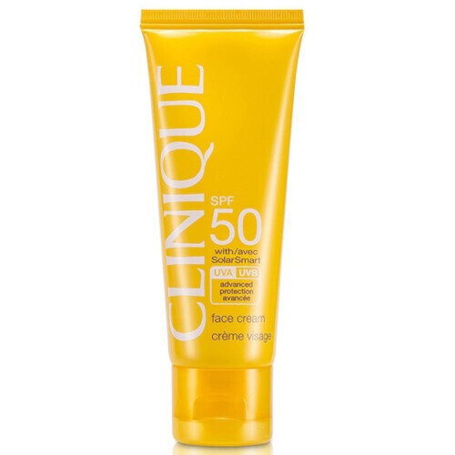 Apsauginis veido kremas nuo saulės Clinique Sun Broad Spectrum SPF 50, 50 ml kaina ir informacija | Kremai nuo saulės | pigu.lt