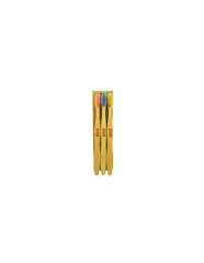 Зубная щетка XPel Bamboo toothbrush XOC Soft, 3 шт. цена и информация | Зубные щетки, пасты | pigu.lt