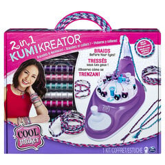 Станок для браслетов SPINMASTER Cool!, Kumi Creator цена и информация | Игрушки для девочек | pigu.lt