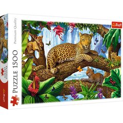 Dėlionė Trefl ,,Leopardas", 1500 detalių kaina ir informacija | Dėlionės (puzzle) | pigu.lt