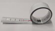 Nerūdijančio plieno ruletės juosta BMI 100 cm цена и информация | Mechaniniai įrankiai | pigu.lt