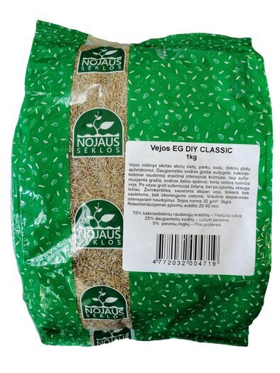 Vejos žolių sėklų mišinys EG DIY Classic, 1kg kaina | pigu.lt