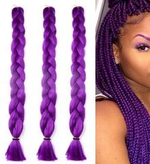 Plaukų pluoštas - kanekalonas, ryški violetinė цена и информация | Аксессуары для волос | pigu.lt
