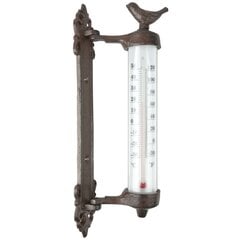 Sieninis termometras Esschert design, rudos spalvos, ketus цена и информация | Метеорологические станции, термометры | pigu.lt