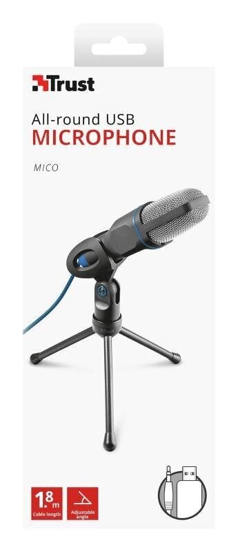 Mikrofonas Trust 23790 kaina ir informacija | Mikrofonai | pigu.lt