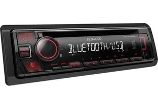 Kenwood KDC-BT440U car media receiver Black 50 W Bluetooth kaina ir informacija | Kenwood Autoprekės | pigu.lt