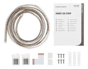 Išmanios LED juostos prailginimas Deltaco SH-LSEX1M, 1m kaina ir informacija | LED juostos | pigu.lt