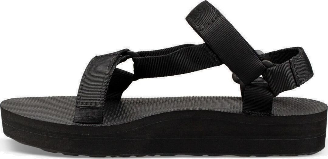 Basutės Teva Midform Universal Women's, juodos kaina ir informacija | Basutės moterims | pigu.lt