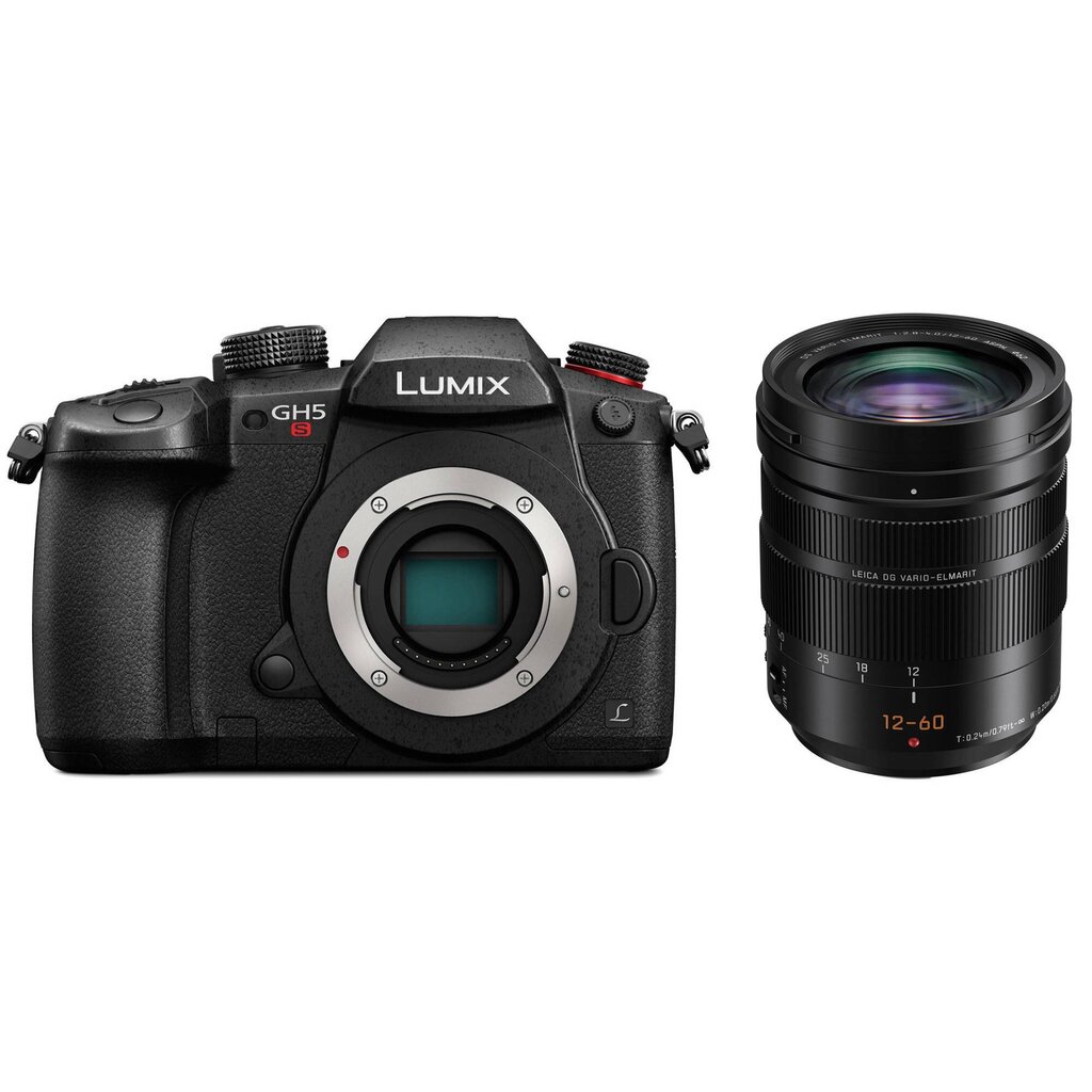 Panasonic Lumix G DC-GH5S + 12-60mm(H-ES12060), black цена и информация | Skaitmeniniai fotoaparatai | pigu.lt