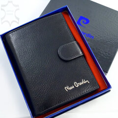 Бумажник Pierre Cardin Black TILAK75 88061/NERO/ROSSO цена и информация | Мужские кошельки | pigu.lt