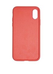 360 protection Set -telefono dėklas silikoninis - raudona (strawberry) + grūdinto stiklo ekrano apsauga Privacy, skirtas iPhone X/XS kaina ir informacija | Telefono dėklai | pigu.lt