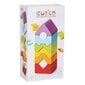 Kaladėlės medinis bokštas Cubika kaina ir informacija | Žaislai kūdikiams | pigu.lt