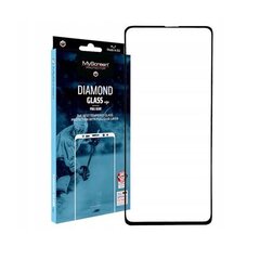 LCD apsauginis stikliukas MyScreen Diamond Edge Full Glue Samsung A715 A71 juodas kaina ir informacija | Telefono dėklai | pigu.lt